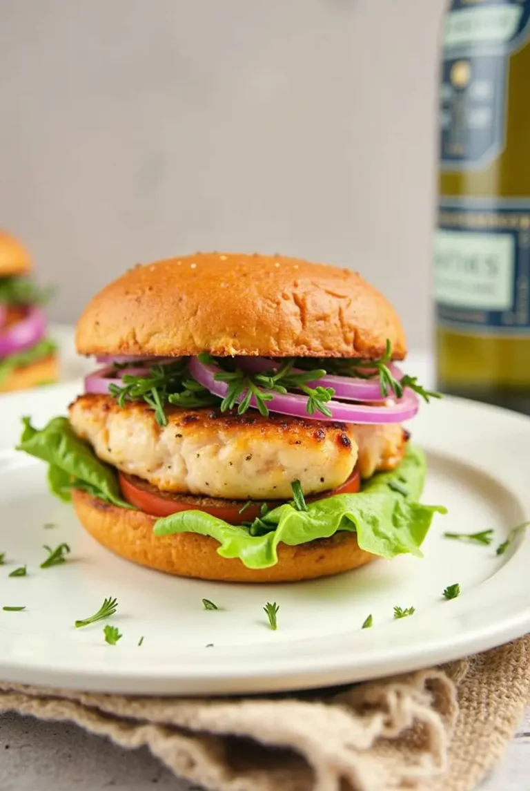 Super Healthy Salmon Burgers